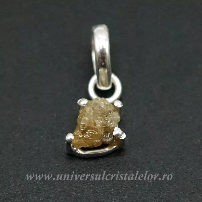 Pandantiv diamant brut