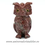 Figurina steatit bufnita unicat c1