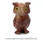 Figurina steatit bufnita unicat c2