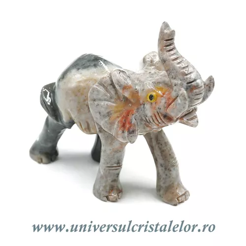 Figurina steatit elefant 7 cm unicat m5 Figurina steatit elefant 7 cm unicat m5