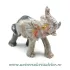 Figurina steatit elefant 7 cm unicat m5