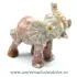 Figurina steatit elefant 7 cm unicat m3