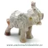Figurina steatit elefant 5 cm unicat m3