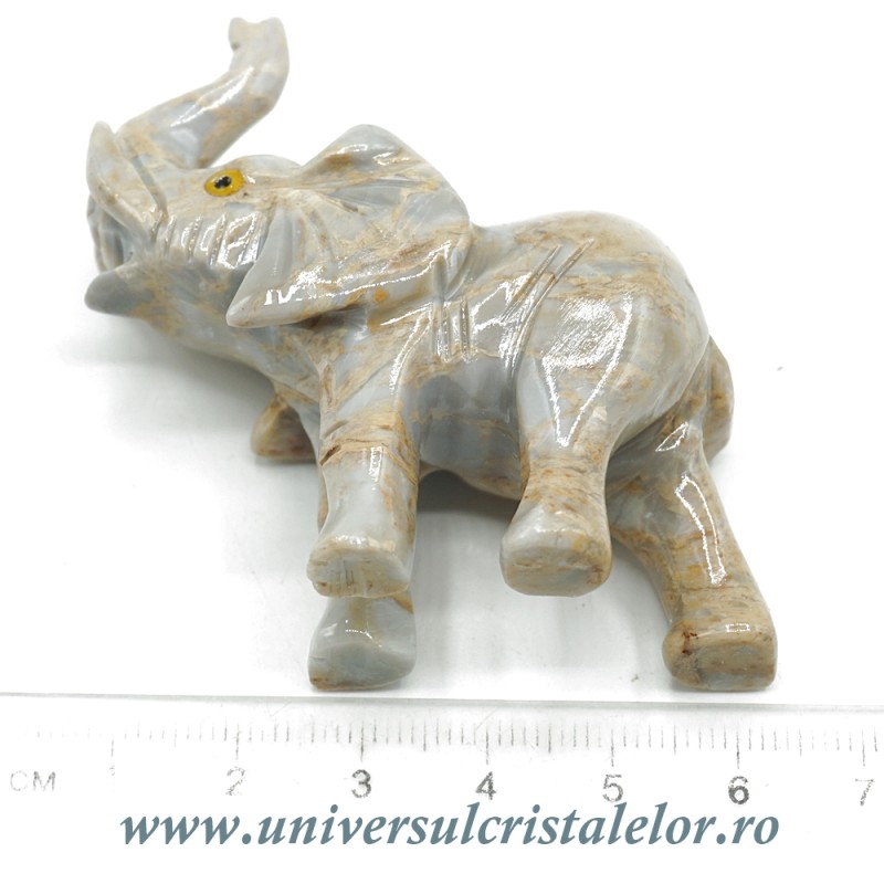 Figurina steatit elefant