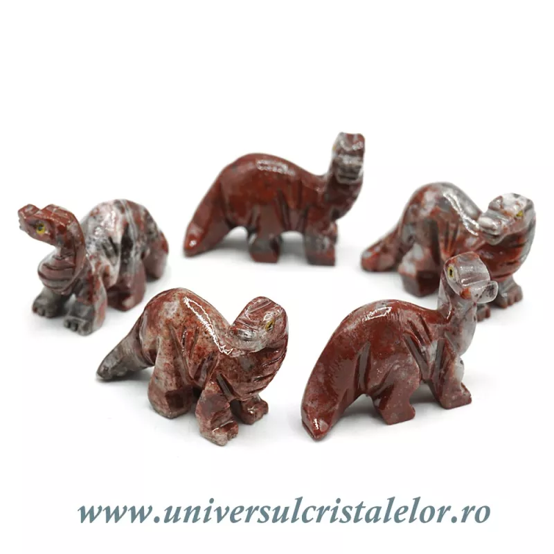 Figurina steatit dinozaur Brontosaurus Figurina steatit dinozaur Brontosaurus
