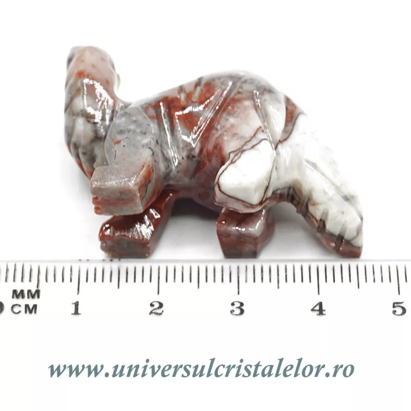 Figurina steatit dinozaur Brontosaurus Figurina steatit dinozaur Brontosaurus