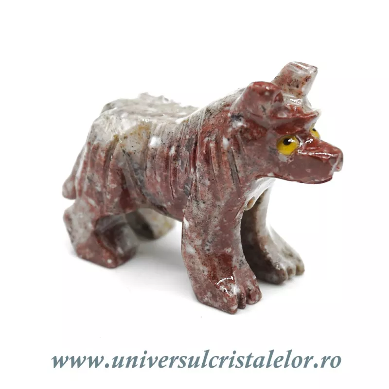 Figurina steatit caine german Figurina steatit caine german