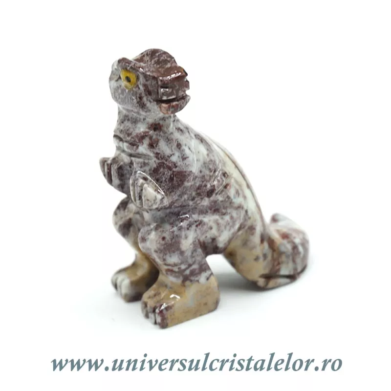 Figurina steatit dinozaur Tirannosaurus-Rex Figurina steatit dinozaur Tirannosaurus-Rex
