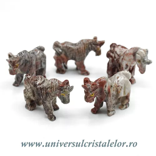 Figurina steatit unicorn Figurina steatit unicorn