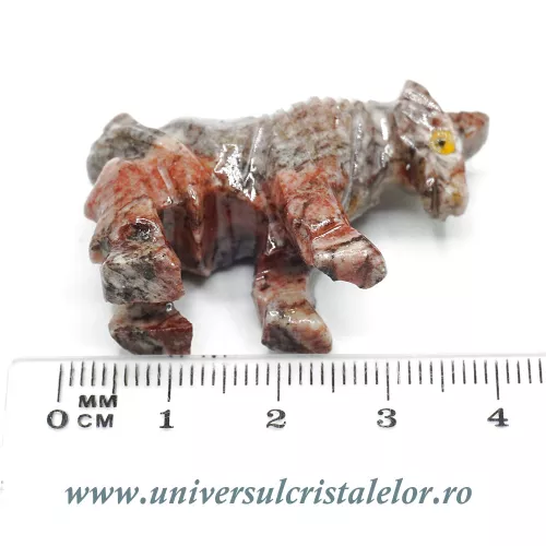 Figurina steatit unicorn Figurina steatit unicorn