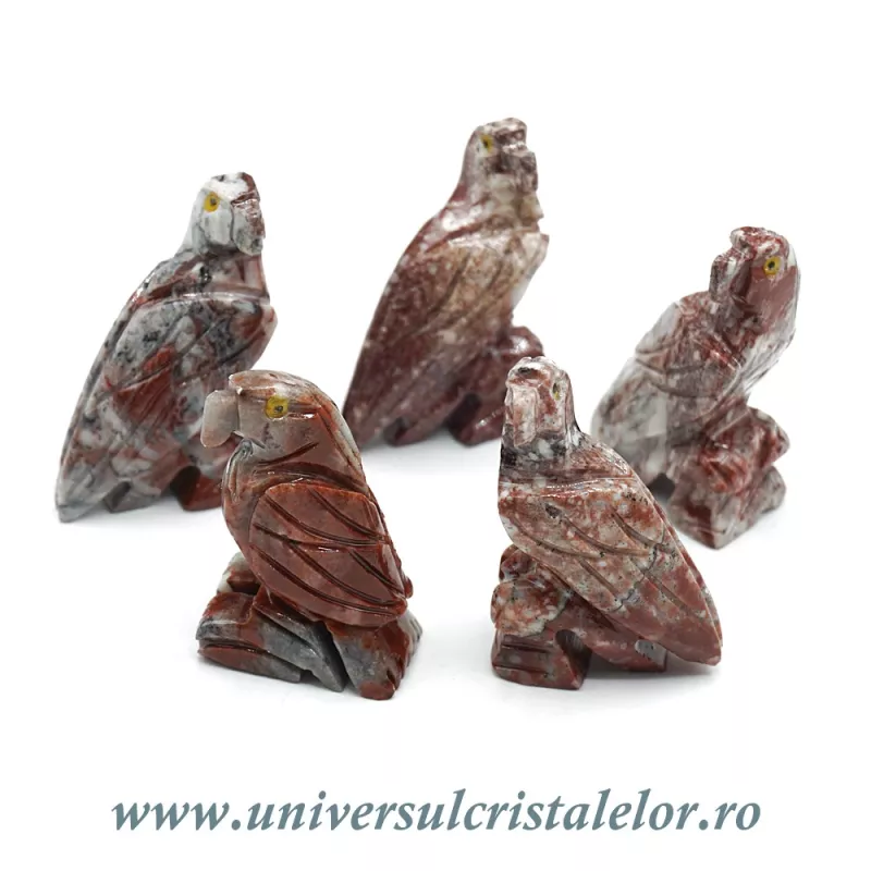 Figurina steatit vultur Figurina steatit vultur