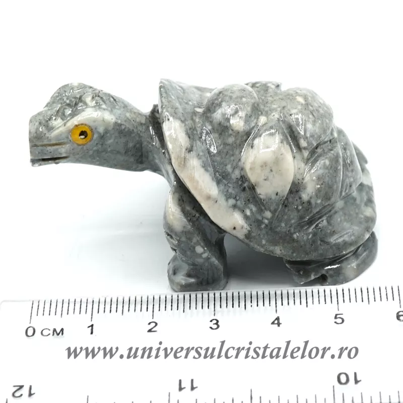 Figurina steatit broasca testoasa unicat c3