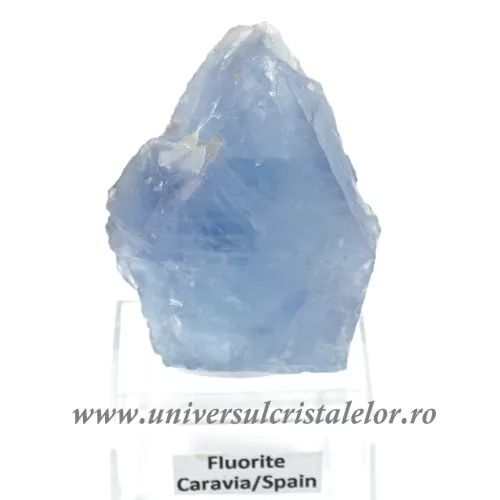 Fluorina albastra mineral unicat m2