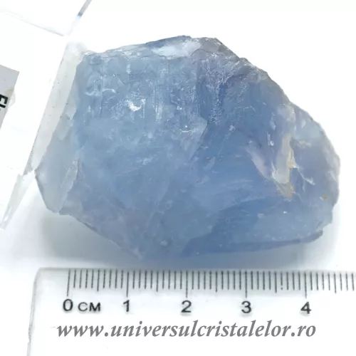 Fluorina albastra mineral unicat m2