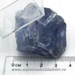 Fluorina albastra mineral unicat m1