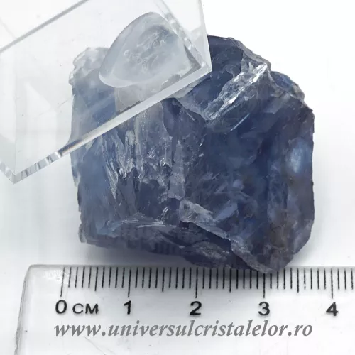 Fluorina albastra mineral unicat m1