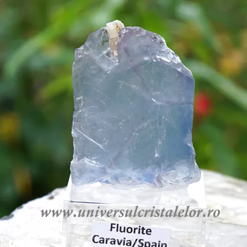 Fluorina albastra mineral unicat m6