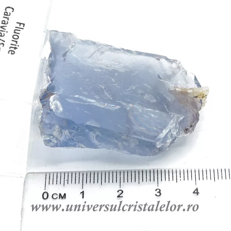 Fluorina albastra mineral unicat m6