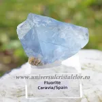 Fluorina albastra mineral unicat m4