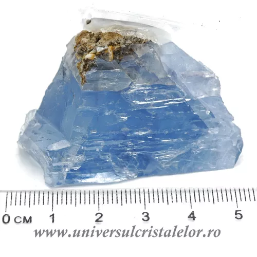 Fluorina albastra mineral unicat m4