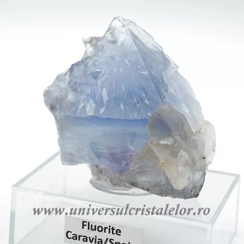 Fluorina albastra mineral unicat m1