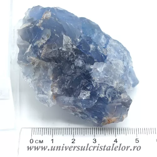 Fluorina albastra mineral unicat m1