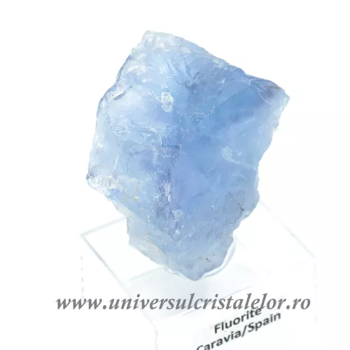 Fluorina albastra mineral unicat m2
