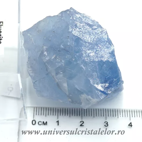 Fluorina albastra mineral unicat m2