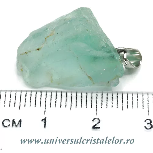 Pandantiv fluorina verde