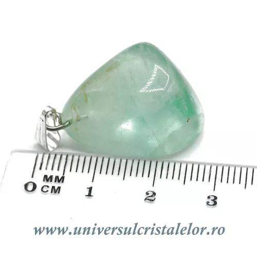 Pandantiv fluorina verde