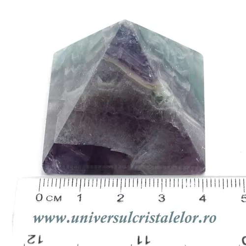 Piramida fluorina - 4 cm Piramida fluorina - 4 cm