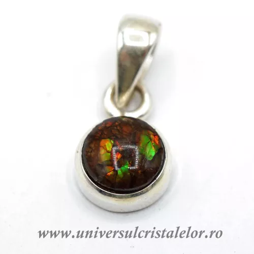 Pandantiv Amolit unicat m1