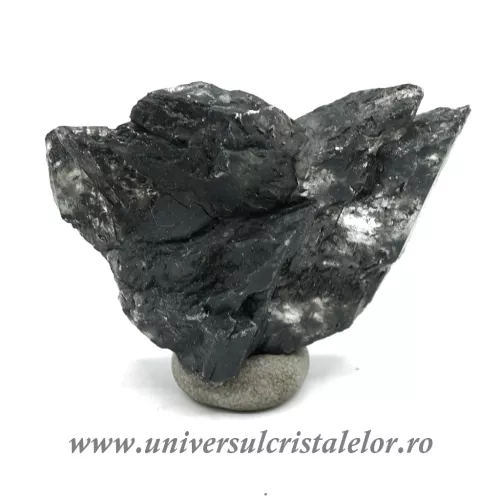 Gips negru mineral unicat m5