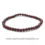 Bratara granat rotund - 4 mm