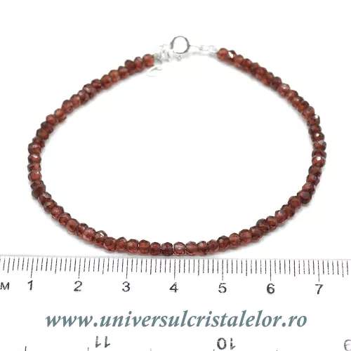 Bratara granat fatetat Bratara granat fatetat