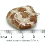 Pandantiv granat in marmura