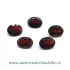 Granat fatetat oval 8 / 6 mm