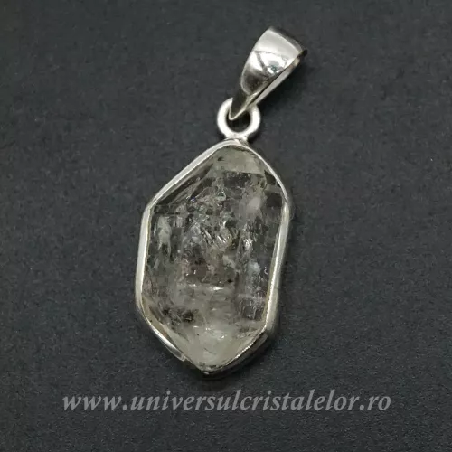 Pandantiv herkimer cuart m02