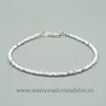 Bratara howlit albastru rotund - 2 mm Bratara howlit albastru rotund - 2 mm