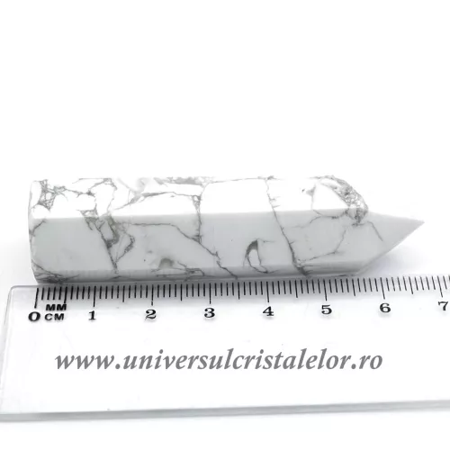 Howlit alb varf cu baza m2