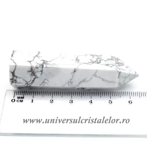 Howlit alb varf cu baza m3