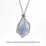 Colier suport piatra inox m1