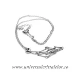 Colier suport piatra inox m1