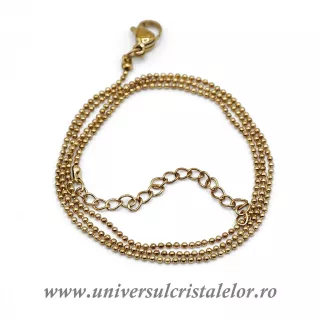 Lantisor inox galben m01