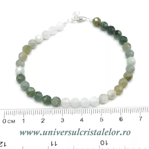 Bratara jad fatetat - 5,1 mm Bratara jad fatetat - 5,1 mm