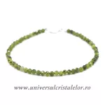 Bratara jad ( nefrit ) rotund fatetat - 3mm