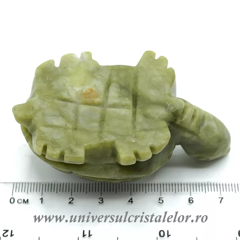 Figurina jad ( nefrit ) broasca testoasa unicat m1