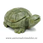 Figurina jad ( nefrit ) broasca testoasa unicat m1