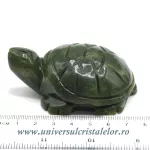 Figurina jad ( nefrit ) broasca testoasa unicat m02 Figurina jad ( nefrit ) broasca testoasa unicat m02