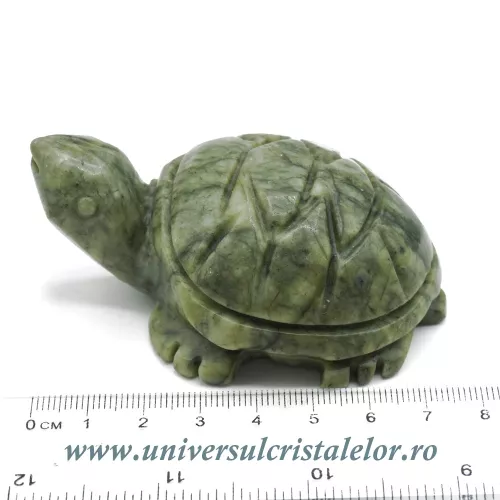 Figurina jad ( nefrit ) broasca testoasa unicat m03 Figurina jad ( nefrit ) broasca testoasa unicat m03